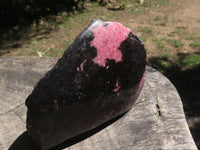 Polished One Side Polished Rhodonite Free Forms  x 4 From Madagascar - TopRock