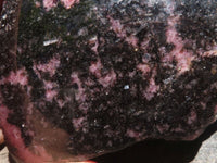 Polished One Side Polished Rhodonite Free Forms  x 4 From Madagascar - TopRock