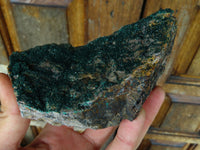 Natural Drusi Coated Crystalline Malachite Specimens x 2 From Tenke Fungurume, Congo - TopRock