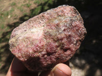 Polished One Side Polished Rhodonite Free Forms  x 4 From Madagascar - TopRock