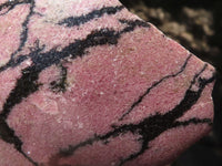 Polished One Side Polished Rhodonite Free Forms  x 4 From Madagascar - TopRock