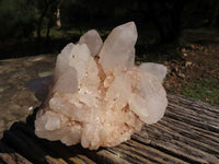 Natural Highly Selected Quartz Clusters (Medium Sized) x 3 From Madagascar - TopRock