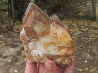 Natural Perfect Selection Of Red Hematoid Phantom Quartz Specimens  x 5 From Karoi, Zimbabwe - TopRock