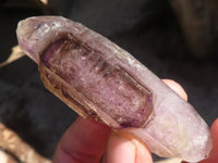 Natural Window Amethyst Crystal Specimens  x 6 From Chiredzi, Zimbabwe