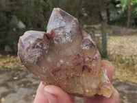 Natural Perfect Selection Of Red Hematoid Phantom Quartz Specimens  x 5 From Karoi, Zimbabwe - TopRock