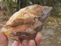 Natural Perfect Selection Of Red Hematoid Phantom Quartz Specimens  x 5 From Karoi, Zimbabwe - TopRock