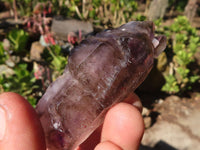 Natural Window Amethyst Crystal Specimens  x 6 From Chiredzi, Zimbabwe