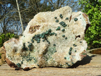 Natural Rare Ball Malachite On Drusy Quartz & Dolomite Matrix  x 1 From Kambove, Congo - Toprock Gemstones and Minerals 