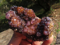 Natural Dark "Amethystos" Amethyst Clusters x 9 From Kwaggafontein, South Africa - TopRock