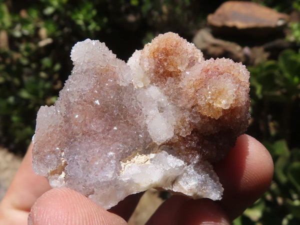 Natural Small Spirit Quartz Clusters  x 35 From Boekenhouthoek, South Africa - TopRock