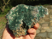 Natural Crystalline Malachite Specimens x 2 From Tenke Fungurume, Congo - TopRock