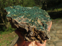 Natural Crystalline Malachite Specimens x 2 From Tenke Fungurume, Congo - TopRock