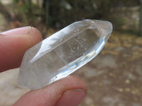 Polished Double Terminated Semi Optic Quartz Crystals  x 20 From Madagascar - TopRock