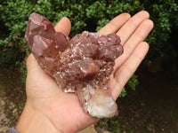 Natural Red Hematoid Quartz Clusters  x 3 From Karoi, Zimbabwe - TopRock