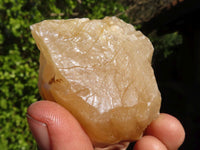 Natural Honey Aragonite Etched & Cobbed Pieces  x 24 From Namibia