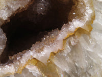 Polished Large Crystal Centred Agate Geode With Carnelian Colouration x 1 From Zululand, South Africa - TopRock