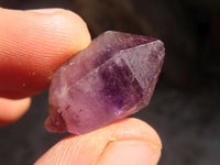 Natural Small Chiredzi Amethyst / Smokey Quartz Crystals - sold per 500g - From Chiredzi, Zimbabwe