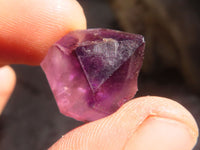 Natural Small Chiredzi Amethyst / Smokey Quartz Crystals - sold per 500g - From Chiredzi, Zimbabwe