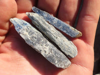 Natural Single Blue Kyanite Crystals  x 58 From Karoi, Zimbabwe