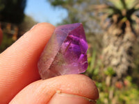 Natural Small Chiredzi Amethyst / Smokey Quartz Crystals - sold per 500g - From Chiredzi, Zimbabwe