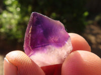 Natural Small Chiredzi Amethyst / Smokey Quartz Crystals - sold per 500g - From Chiredzi, Zimbabwe