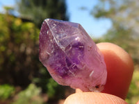 Natural Small Chiredzi Amethyst / Smokey Quartz Crystals - sold per 500g - From Chiredzi, Zimbabwe