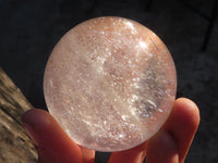 Polished  Clear Quartz Crystal Balls  x 3 From Ambatondrazaka, Madagascar