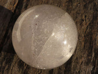 Polished  Clear Quartz Crystal Balls  x 3 From Ambatondrazaka, Madagascar