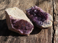 Natural Amethyst & Crystal Centred Geodes  x 12 From Zululand, South Africa - TopRock