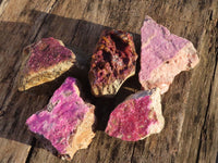 Natural Pink Salrose Cobaltion Dolomite Specimens  x 5 From Kakanda, Congo