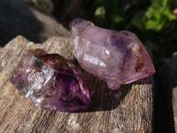 Natural Small Smokey Amethyst Crystals  x 35 From Chiredzi, Zimbabwe - Toprock Gemstones and Minerals 