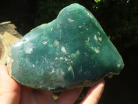 Polished Emerald Mtorolite / Chrome Chrysoprase Plates  x 2 From Zimbabwe - TopRock