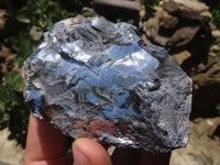 Natural Silver Lead Galena With Copper Specimens  x 6 From Kaokoveld, Namibia - TopRock