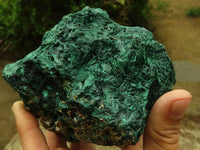 Natural Chatoyant Silky Malachite Specimens  x 3 From Kasompe, Congo - Toprock Gemstones and Minerals 