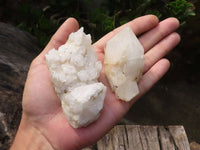 Natural Highly Selected "Cathedral Peak" Quartz Crystals  x 14 From Madagascar - Toprock Gemstones and Minerals 