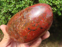 Polished Red Jasper Standing Free Forms  x 2 From Madagascar - Toprock Gemstones and Minerals 