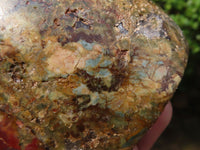 Polished Red Jasper Standing Free Forms  x 2 From Madagascar - Toprock Gemstones and Minerals 