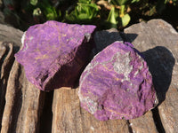 Natural Metallic Purpurite Cobbed Specimens  x 12 From Erongo, Namibia - Toprock Gemstones and Minerals 