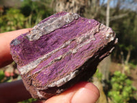 Natural Metallic Purpurite Cobbed Specimens  x 12 From Erongo, Namibia - Toprock Gemstones and Minerals 