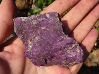 Natural Metallic Purpurite Cobbed Specimens  x 12 From Erongo, Namibia - Toprock Gemstones and Minerals 