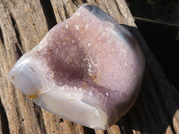 Polished Amethyst Agate Geodes x 6 From Madagascar