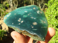 Polished One Side Polished Emerald Mtorolite Plates  x 6 From Zimbabwe