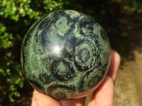 Polished Stromatolite / Kambamba Jasper Spheres  x 3 From Mahajanga, Madagascar - Toprock Gemstones and Minerals 