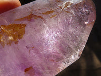 Polished Large Window Amethyst Points x 6 From Madagascar