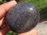 Polished Blue Lazulite Gallets x 20 From Ambatofinandrahana, Madagascar - TopRock