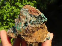 Natural Rare Ball Malachite On Drusy Quartz & Dolomite Matrix  x 2 From Kambove, Congo - Toprock Gemstones and Minerals 