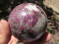 Polished Pink Tourmaline Rubellite Spheres  x 6 From Madagascar - TopRock