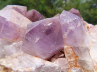 Natural Zambian Amethyst Quartz Clusters x 2 From Mumbwa, Zambia - TopRock