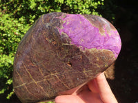 Polished XXL Stichtite & Serpentine Free Form  x 1 From Barberton, South Africa - Toprock Gemstones and Minerals 