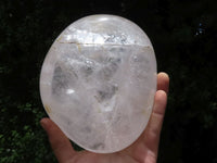 Polished Giant Quartz Rock Crystal Free Form With Rainbow Veils  x 1 From Madagascar - TopRock